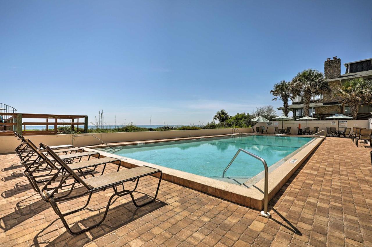 Oceanfront St Augustine Studio With Pool Access! Apartment St. Augustine Exterior photo