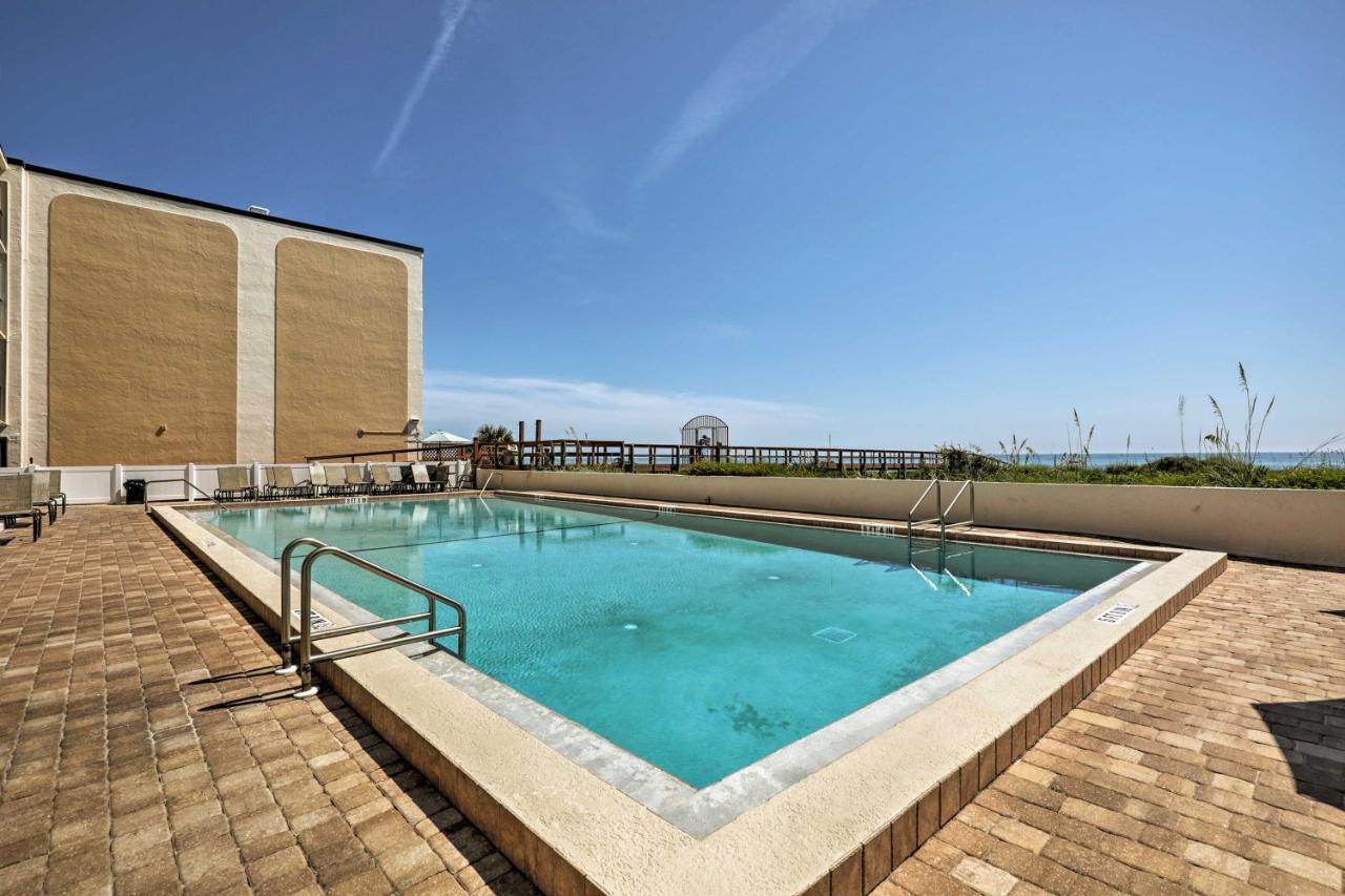 Oceanfront St Augustine Studio With Pool Access! St. Augustine Exterior photo